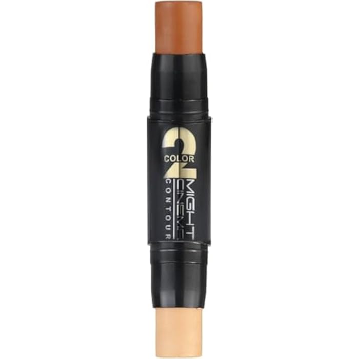 2-IN-1 Matte Contour Stick,Cream Dual Highlight Concealer Stick, Highlighting & Contouring Kit, Bronzer Highlighter Sticks for Face Shaping Makeup, Long Lasting & Waterproof (103) - Image 1